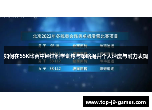如何在55K比赛中通过科学训练与策略提升个人速度与耐力表现