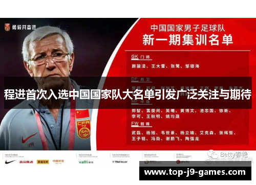 程进首次入选中国国家队大名单引发广泛关注与期待